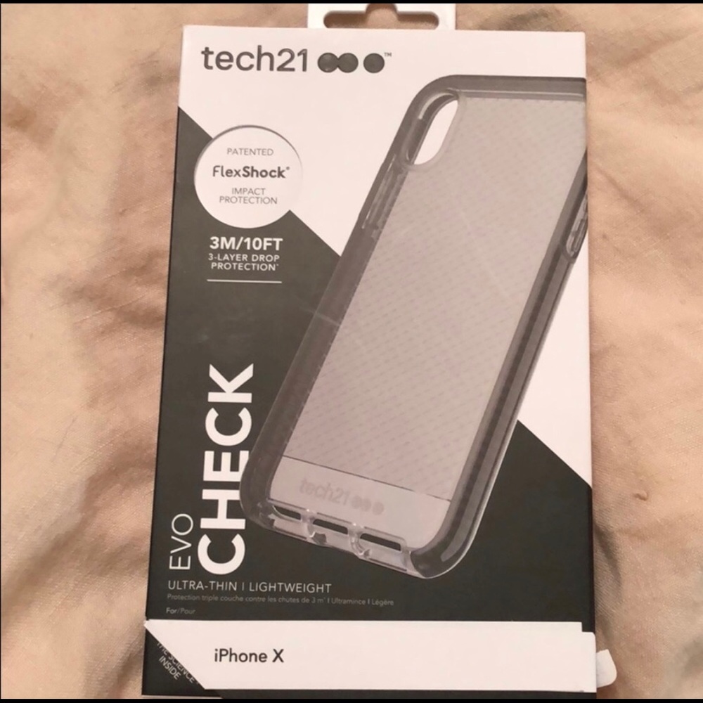 Tech21 Evo Check iPhone X Case NWT